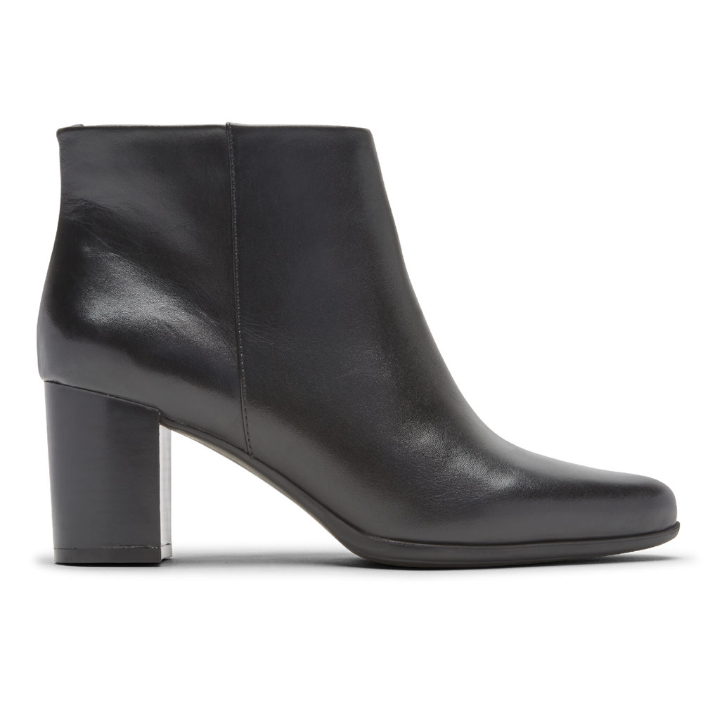 Rockport Singapore Womens Booties - Camdyn Black - QH4920681